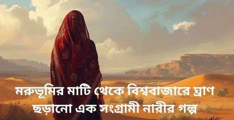 মরুভূমির মাটি থেকে বিশ্ববাজারে ঘ্রাণ ছড়ানো এক সংগ্রামী নারীর গল্প